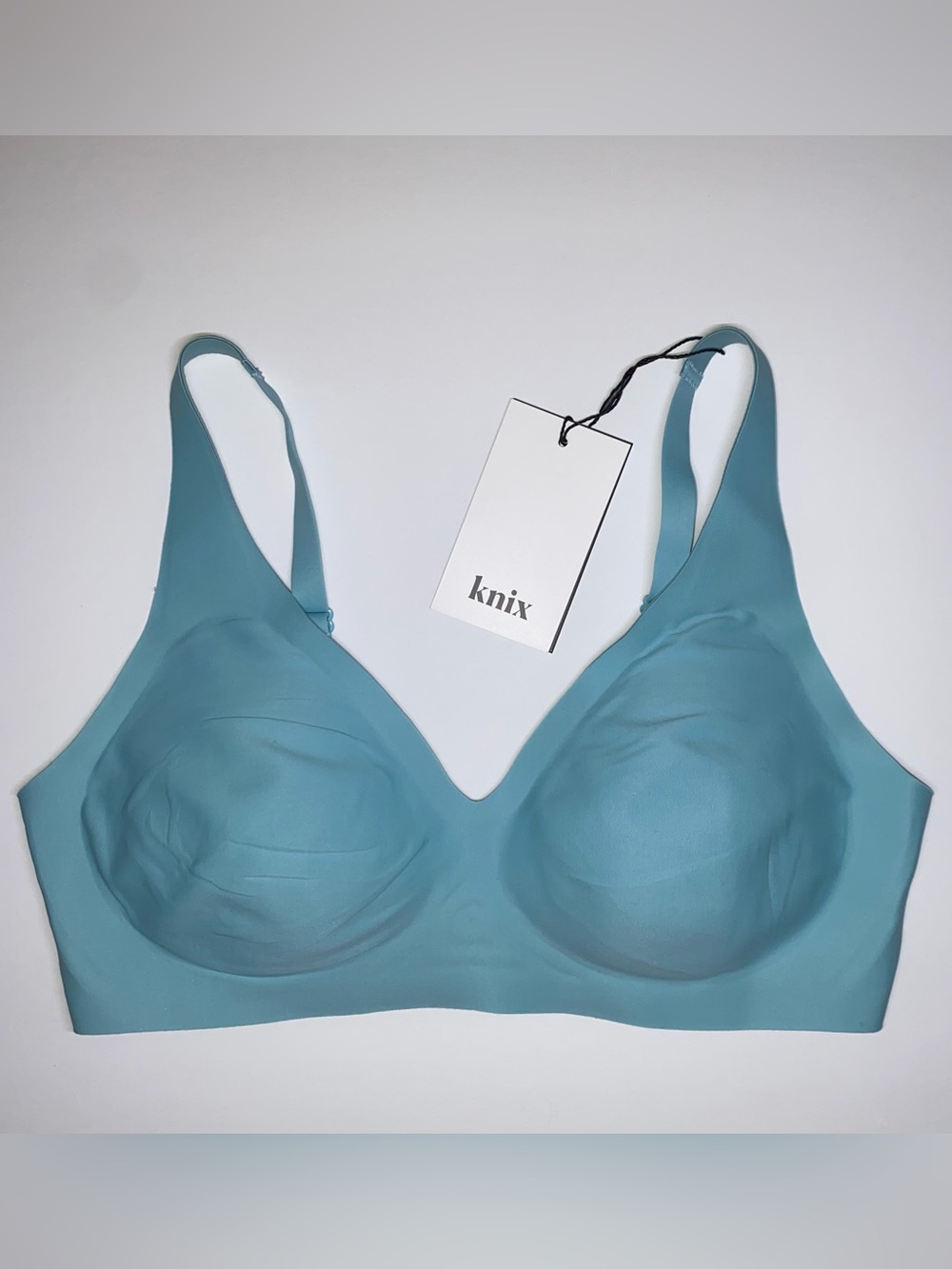 Knix Everyday Wireless Bra - Teal Blue